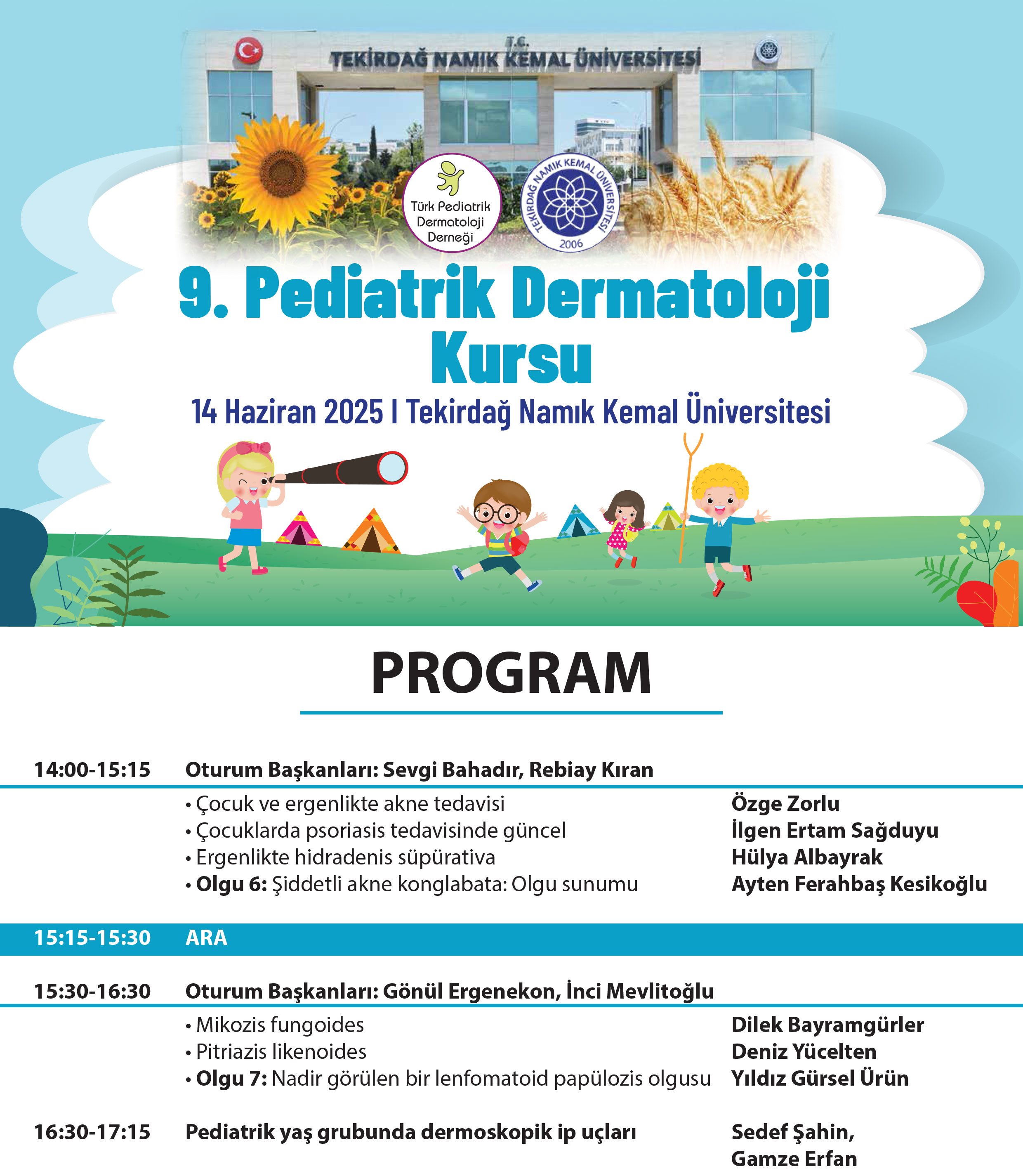 9. Pediatrik Dermatoloji Kursu