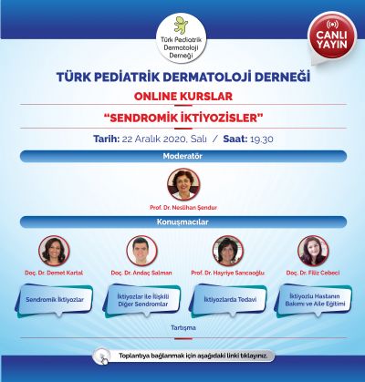 Sendromik İktiyozisler Kurs Duyurusu